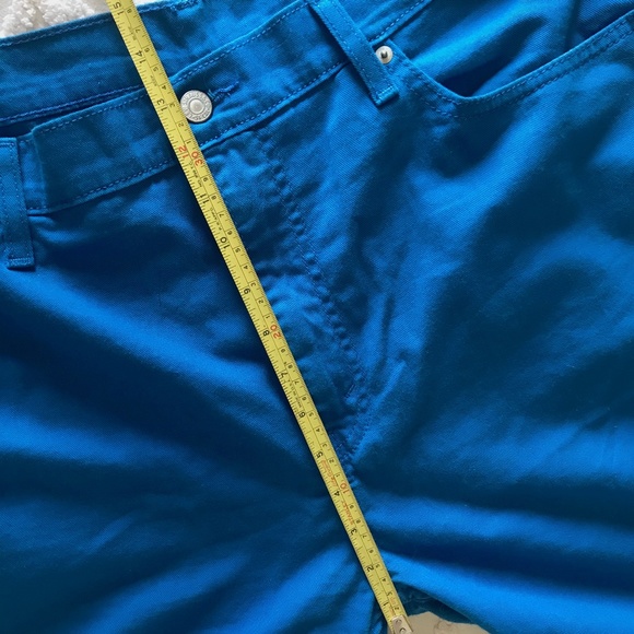 Blue Levis 508 regular taper shorts size 38 - Picture 8 of 11